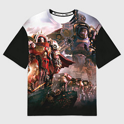 Мужская футболка оверсайз Warhammer 40k: Angelos