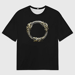 Футболка оверсайз мужская TES 8, цвет: 3D-принт