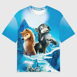 Мужская футболка оверсайз Альфа и Омега 8