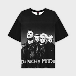 Мужская футболка оверсайз Depeche Mode: mono