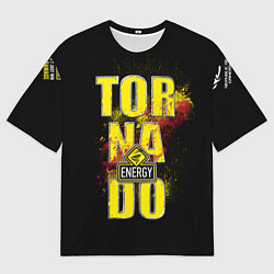 Футболка оверсайз мужская Tornado, цвет: 3D-принт