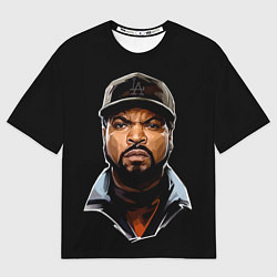 Футболка оверсайз мужская Ice Cube, цвет: 3D-принт