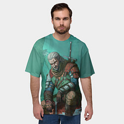 Футболка оверсайз мужская Forest, цвет: 3D-принт — фото 2