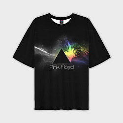 Мужская футболка оверсайз Pink Floyd Logo