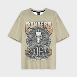 Мужская футболка оверсайз Pantera: Wild Goat