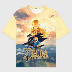 Мужская футболка оверсайз The Legend of Zelda