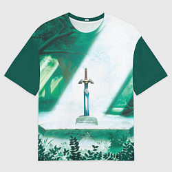 Футболка оверсайз мужская The Legend of Zelda, цвет: 3D-принт