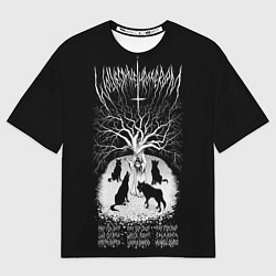 Футболка оверсайз мужская Wolves in the Throne Room, цвет: 3D-принт