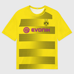 Футболка оверсайз мужская BVB FC: Rois Home 17/18, цвет: 3D-принт