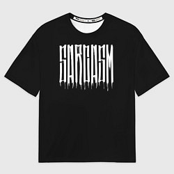 Мужская футболка оверсайз Sarcasm