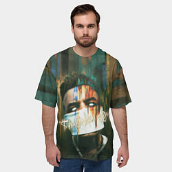 Футболка оверсайз мужская Sayonara Boy: Dark side, цвет: 3D-принт — фото 2