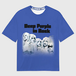 Футболка оверсайз мужская Deep Purple In the rock, цвет: 3D-принт