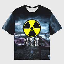Футболка оверсайз мужская S.T.A.L.K.E.R: Макс, цвет: 3D-принт