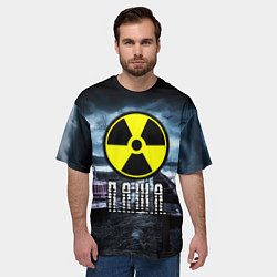 Футболка оверсайз мужская S.T.A.L.K.E.R: Паша, цвет: 3D-принт — фото 2