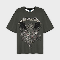 Футболка оверсайз мужская Metallica - octopus, цвет: 3D-принт
