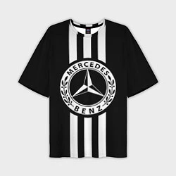 Мужская футболка оверсайз Mercedes-Benz Black