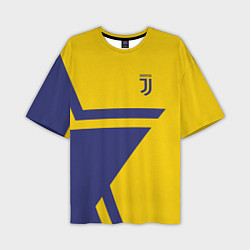 Футболка оверсайз мужская FC Juventus: Star, цвет: 3D-принт