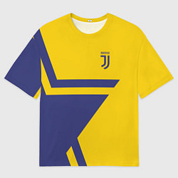 Футболка оверсайз мужская FC Juventus: Star, цвет: 3D-принт