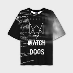 Мужская футболка оверсайз Watch Dogs: Hacker