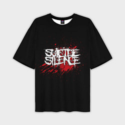 Мужская футболка оверсайз Suicide Silence Blood