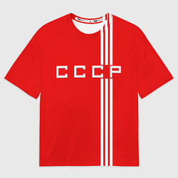 Футболка оверсайз мужская Cборная СССР, цвет: 3D-принт