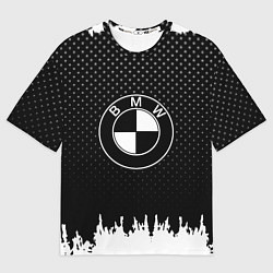 Мужская футболка оверсайз BMW Black Style