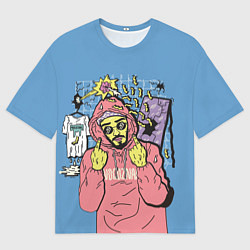 Мужская футболка оверсайз Mnogoznaal