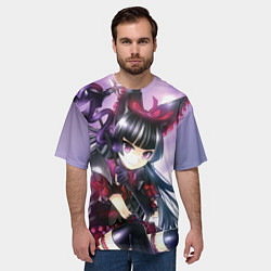 Футболка оверсайз мужская Там бьются наши воины, цвет: 3D-принт — фото 2