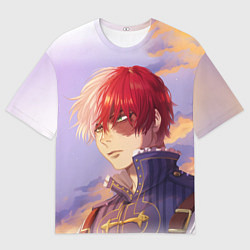 Мужская футболка оверсайз Моя геройская академия