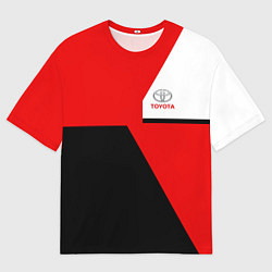 Футболка оверсайз мужская Toyota Sport, цвет: 3D-принт