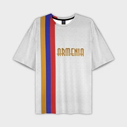 Мужская футболка оверсайз Armenia Line