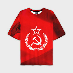 Мужская футболка оверсайз Патриот СССР