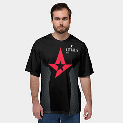 Футболка оверсайз мужская Astalis 2018: The Form, цвет: 3D-принт — фото 2