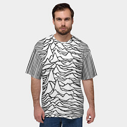 Футболка оверсайз мужская White Pleasures, цвет: 3D-принт — фото 2