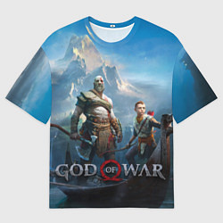 Мужская футболка оверсайз God of War