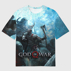 Футболка оверсайз мужская God of War: Dynasty, цвет: 3D-принт