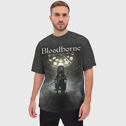 Футболка оверсайз мужская Bloodborne: Shrine, цвет: 3D-принт — фото 2