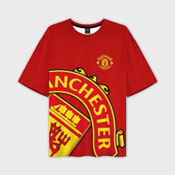 Мужская футболка оверсайз FC Man United: Red Exclusive