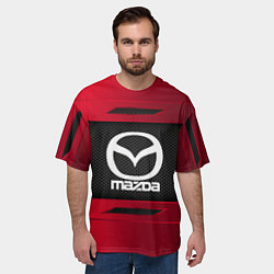 Футболка оверсайз мужская Mazda Sport, цвет: 3D-принт — фото 2