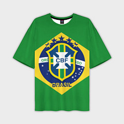 Мужская футболка оверсайз CBF Brazil