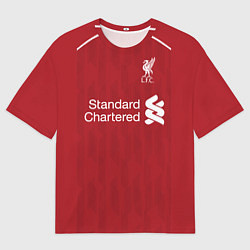 Мужская футболка оверсайз FC Liverpool: Salah Home 18/19