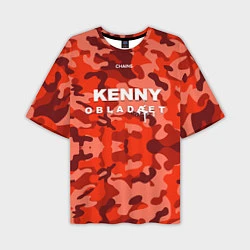Мужская футболка оверсайз Kenny: Obladaet Camo