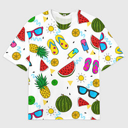 Мужская футболка оверсайз Летний стиль