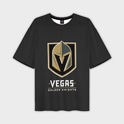 Мужская футболка оверсайз Vegas: Golden Knights