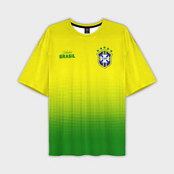 Мужская футболка оверсайз CBF Brasil