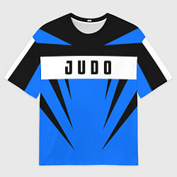 Футболка оверсайз мужская Judo Fighter, цвет: 3D-принт