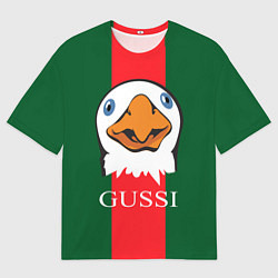 Мужская футболка оверсайз GUSSI Beak