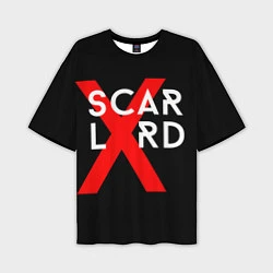 Мужская футболка оверсайз Scarlxrd Logo