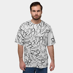 Футболка оверсайз мужская RA9 DEVIANT, цвет: 3D-принт — фото 2