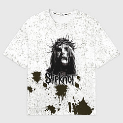 Мужская футболка оверсайз Slipknot Demon